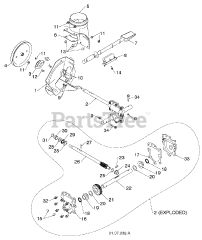 Poulan Pro P 624 ES (961980043-02) - Poulan Pro Snow Thrower (2013-07) AUGER HOUSING IMPELLER