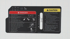 Exmark 103-0171 Console Decal - image 1