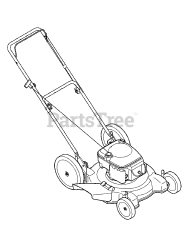 Craftsman 247.385280 (11A-508L099) - Craftsman Walk-Behind Mower (2010) (Sears)