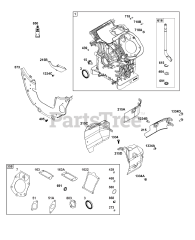 Briggs & Stratton 54E177-0002-J1 - Briggs & Stratton Horizontal Engine