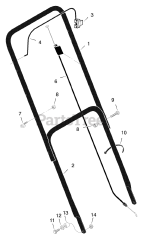 Murray 20111x50B - Murray 20" Walk-Behind Mower (2001)