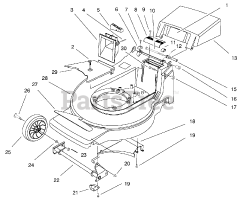 Lawn-Boy 10905 - Lawn-Boy 48cm Walk-Behind Mower, Canada (SN: 008900001 - 008999999) (1998)
