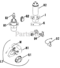 Kohler K161-28255 - Kohler K-Series Engine, Basic Version, 7hp, 5.2kW Ignition (Cont.) 020301631