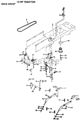Electrolux/AYP YP LT 120 DR - Electrolux/AYP Lawn Tractor DRIVE GROUP