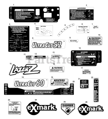 Exmark LAS23KC524 - Exmark 52
