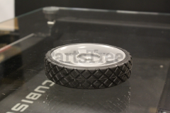 Snapper 7101738 Use 7101738yp: Wheel  6 X 1.50 Diamond  Gray  20 Walk - image 1