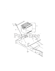 Cub Cadet Yanmar Ex3200 (54ACC4MN727) - Cub Cadet Yanmar Ex Series Compact Tractor Battery