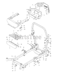 RedMax CZT 48 x (967671601-00) - RedMax 48" Zero-Turn Riding Mower (2017-09)