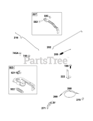 Briggs & Stratton 103M02-0087-F1 - Briggs & Stratton Vertical Engine Controls Group