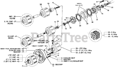 BCS America 605 - BCS America Two-Wheeled Tractor Disc Clutch (SN: 150000 &amp; Above)