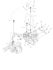 Gravely 994154 - Gravely Pro-Stance 60" Stand-On Mower, Kawasaki FT EFI (SN: 000101 & Above)
