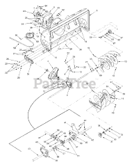 White Outdoor 190-627-000 - White Outdoor 42" 2-Stage Snow Thrower Attachment (2003)
