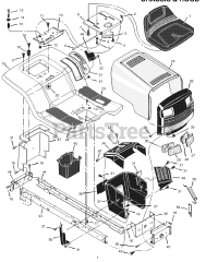Murray 425614A - Murray 42" Lawn Tractor (2002)