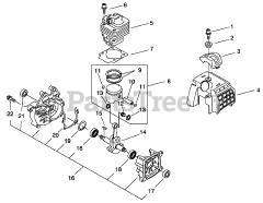 Echo SRM-270 U - Echo Brush Cutter (SN: 36001001 - 36999999)