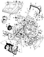 MTD 310-196-000 - MTD Snow Thrower (1990)