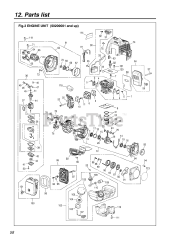 RedMax PSZ 2401 - RedMax Pole Saw (SN: 50200001 - 60600100) (2005-08)