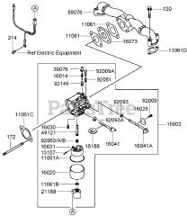 Toro 74409 (Z 340) - Toro 40" Z Master Zero-Turn Mower, Side-Discharge Deck (SN: 270000001 - 270000700) (2007) Carburetor Assembly Kawasaki FH580V-AS40-R