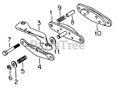 Cub Cadet 1604 (143-580-100) - Cub Cadet Garden Tractor Caliper Brake Assembly-582 Special