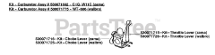 Poulan B 1750 LE - Poulan Blower, Type 1 (2006-12)