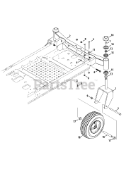 Craftsman 247.204240 (17ASDALD099) - Craftsman Z8600 Zero-Turn Mower (2015)