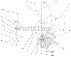 Toro 72110 (270-H) - Toro Lawn & Garden Tractor (SN: 079000001 - 079999999) (1997)