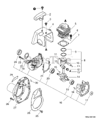 Echo SRM-4605 U - Echo Brush Cutter (SN: S98426001001 - S98426999999)