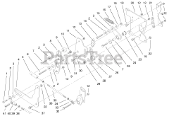 Toro 73471 (518 xi) - Toro Garden Tractor (SN: 000000001 - 000999999) (2000) Rear Smart Turn Assembly