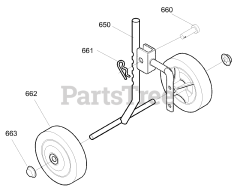 Murray 11052x4C - Murray Cultivator (2001) Wheel Assembly
