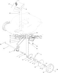 Toro 21445 - Toro 22" Recycler Walk-Behind Mower with SmartStow (SN: 411871745 - 411998891)