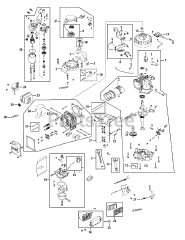Troy-Bilt 2P70M0B - Troy-Bilt Engine Engine Assembly 2P70M0B