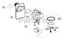 Subaru Robin EA175V50060 (EA175V) - Subaru Robin Engine 610 Fuel &amp; Lubricant