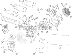Remington RM 2 BV (41CS2BVG983) - Remington Blower General Assembly