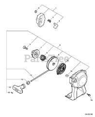 Echo SRM-251 E - Echo String Trimmer (SN: 08001001 - 08999999) Starter -- i-30