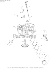 Kohler KT610-3003 - Kohler 6600 Series Engine, Basic Version, 19hp, 14.2kW 02 CrankCase