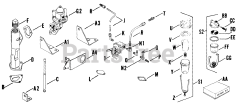 Kohler K662-33503 - Kohler K-Series Engine, Made for Miller Electric, 24hp, 17kW Fuel Pump 022500613