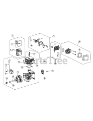 Craftsman 316.794001 (41CR2BEG799) - Craftsman Blower (Sears)