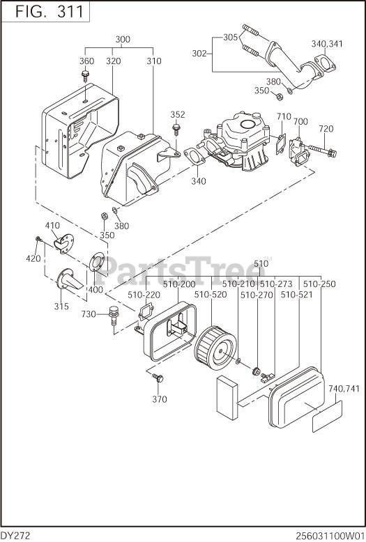 Subaru Robin DY272DS5691 DY27 2