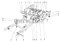 Toro 57357 (11-44) - Toro Lawn Tractor (SN: 001000001 - 001999999) (1981)