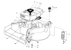 Toro 16299 C - Toro Walk-Behind Mower (SN: 008000001 - 008999999) (1988)