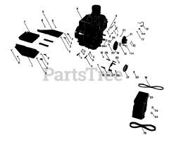 Troy-Bilt 5151 - Troy-Bilt Pony V Rear-Tine Tiller (SN: Original)