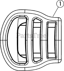 Troy-Bilt TB 130 XP (11B-B2MR766) - Troy-Bilt Walk-Behind Mower (2021) Height Adjustment Knob