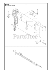 Husqvarna 236 R - Husqvarna Brush Cutter (SN: 20090100001 - 20143600000) THROTTLE CONTROLS