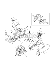 Craftsman 247.29932 (21AB45M5099) - Craftsman Tiller (2010) (Sears)