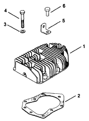 Kohler M10-461535 - Kohler Magnum Engine, Made for Weavers, 10hp, 7.5kW Cylinder Head REV 3/15/2006 to show group description.