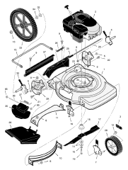 Scotts 22315x8C - Scotts 22" Walk-Behind Mower (2001) Mower Housing Assembly