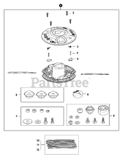 Echo 21560062 (99922205327) - Echo 2-Line Rapid Loader Head, Universal