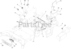 Toro 74054 (4000) - Toro 60" Z Master Zero-Turn Mower (SN: 418030240 - 418290391) Electrical Assembly