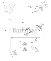 Briggs & Stratton 12S402-0127-F8 - Briggs & Stratton Horizontal Engine