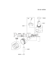Kawasaki FJ180V-BS39 - Kawasaki Engine PISTON/CRANKSHAFT
