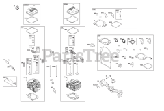 Briggs & Stratton 356447-3529-B5 - Briggs & Stratton Horizontal Engine